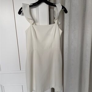 French Connection Cream Mini Dress